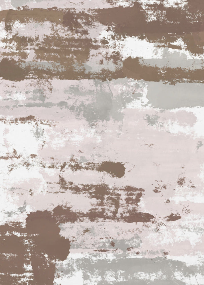 Abstracte Mocha Paden | Poster