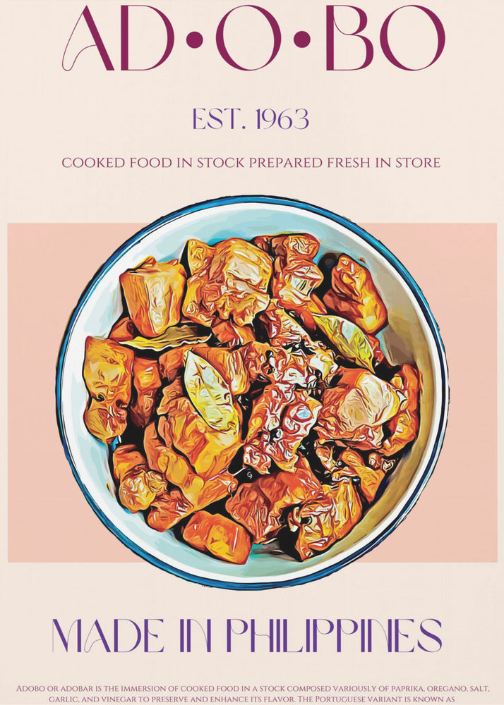 Filipijnse Adobo | Poster