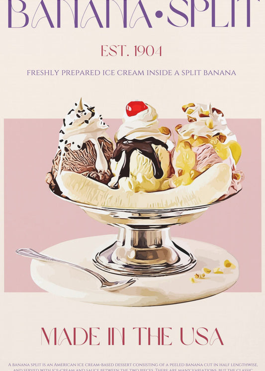 Heerlijk bananenfeest | Poster