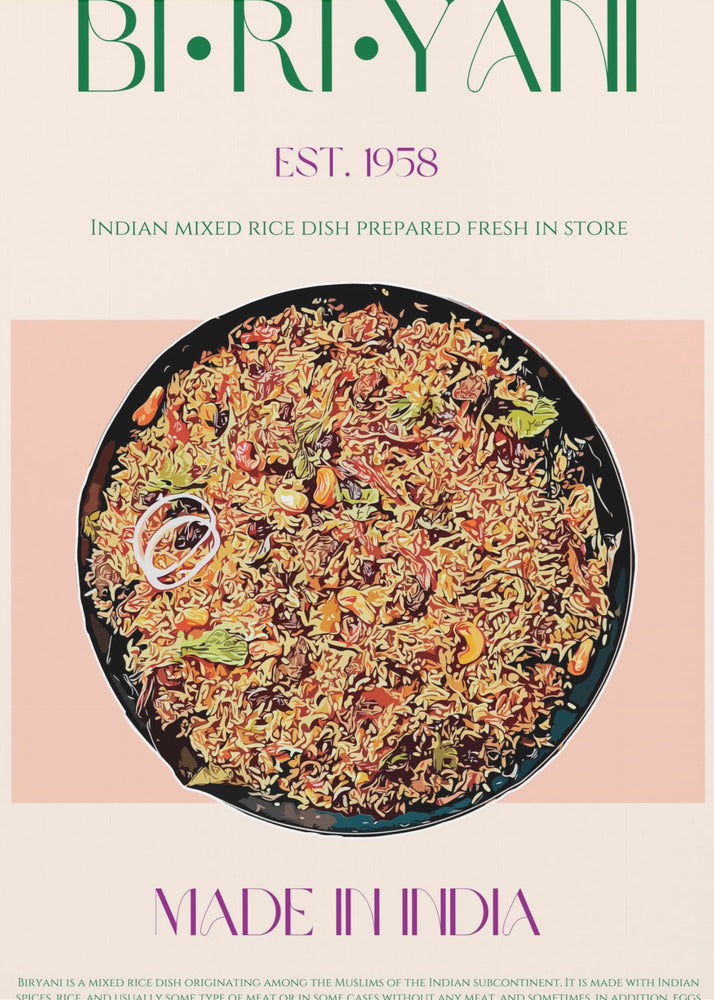 Kruidenbiryani | Canvas