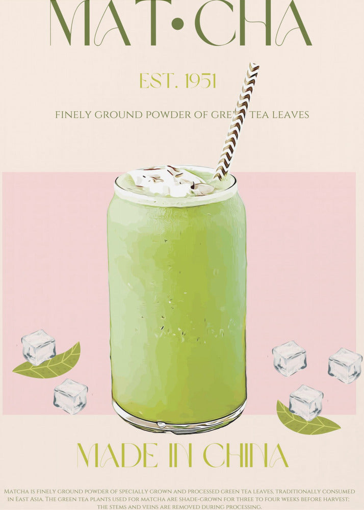 Gekoelde Matcha-drank | Canvas
