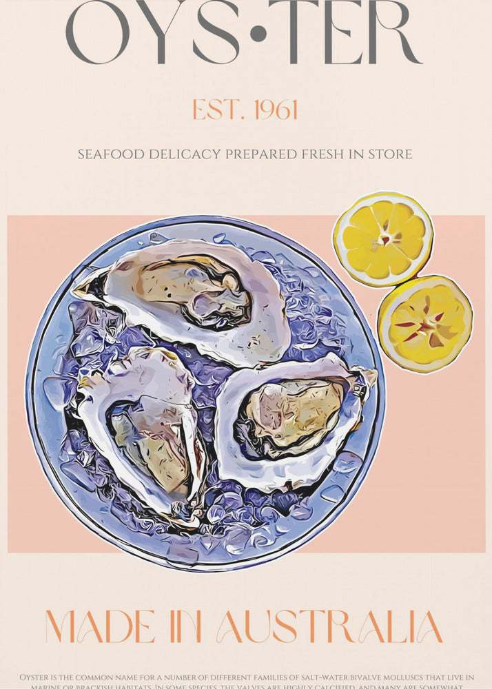 Verse oesters met citroenschijfjes | Canvas