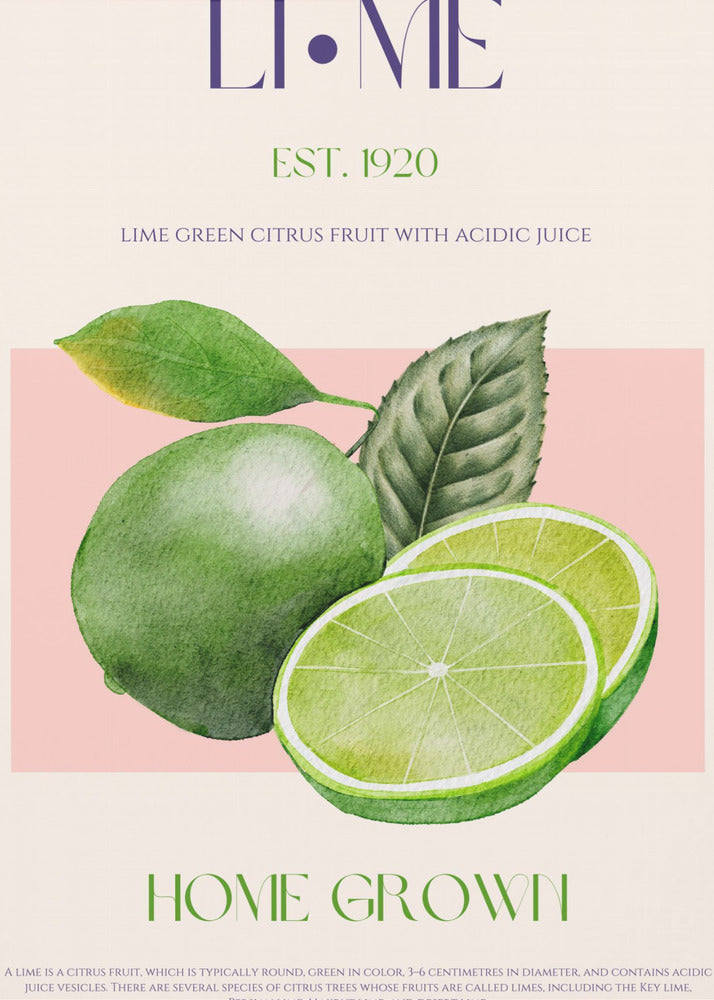 Pittige Groene Verrukking | Poster