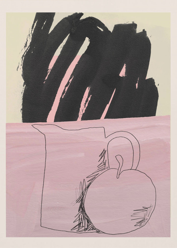 Abstracte elegantie | Poster