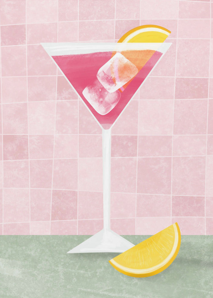 Roze cocktail | Canvas