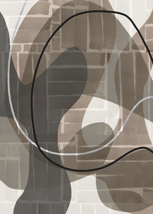 Lineaire stroming 1 | Poster