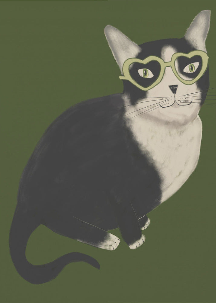 Meneer Tuxedo Cat | Canvas