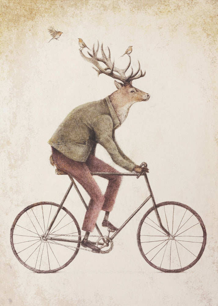 Zelfs een heer rijdt | Poster