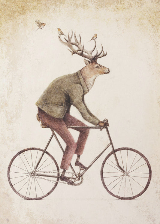 Zelfs een heer rijdt | Poster