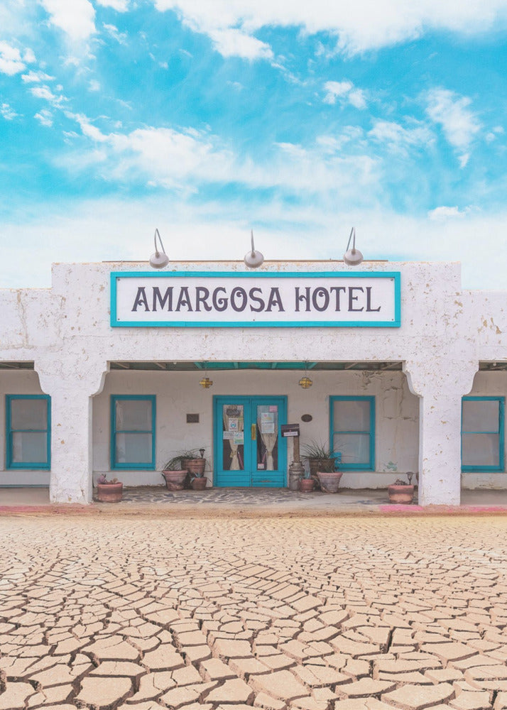 Historisch Amargosa Hotel en Opera House in Death Valley Junction, Californië | Poster