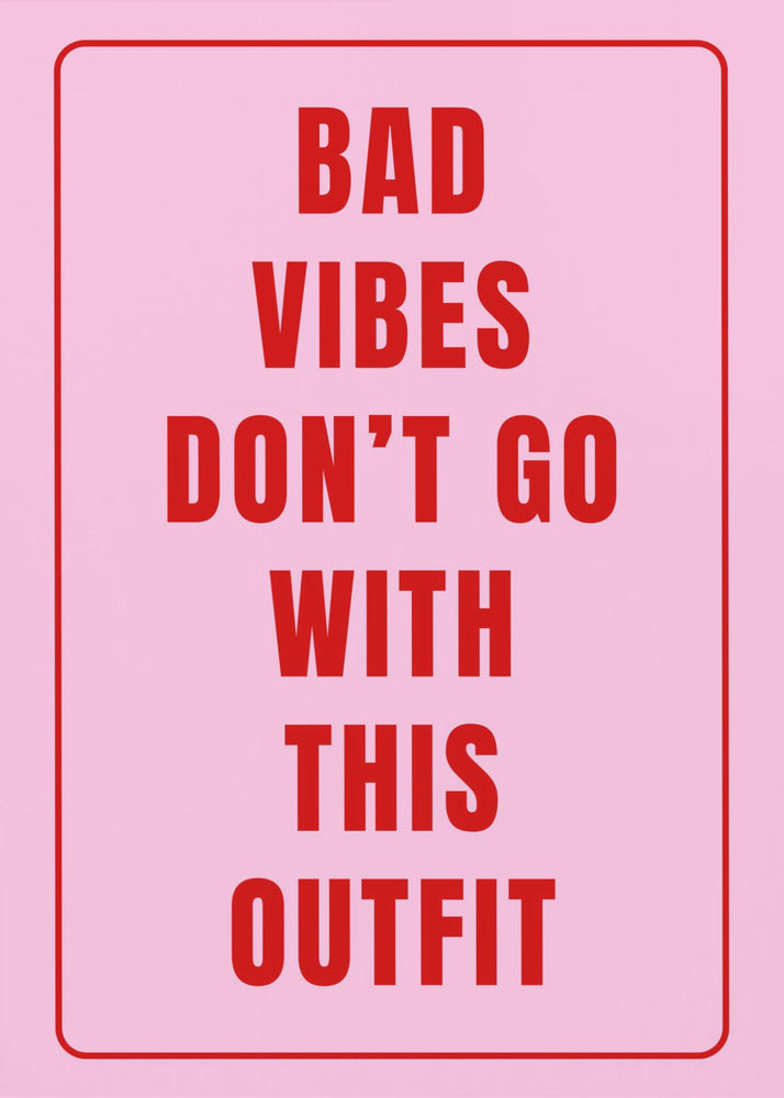 Positive Vibe Wardrobe | Poster