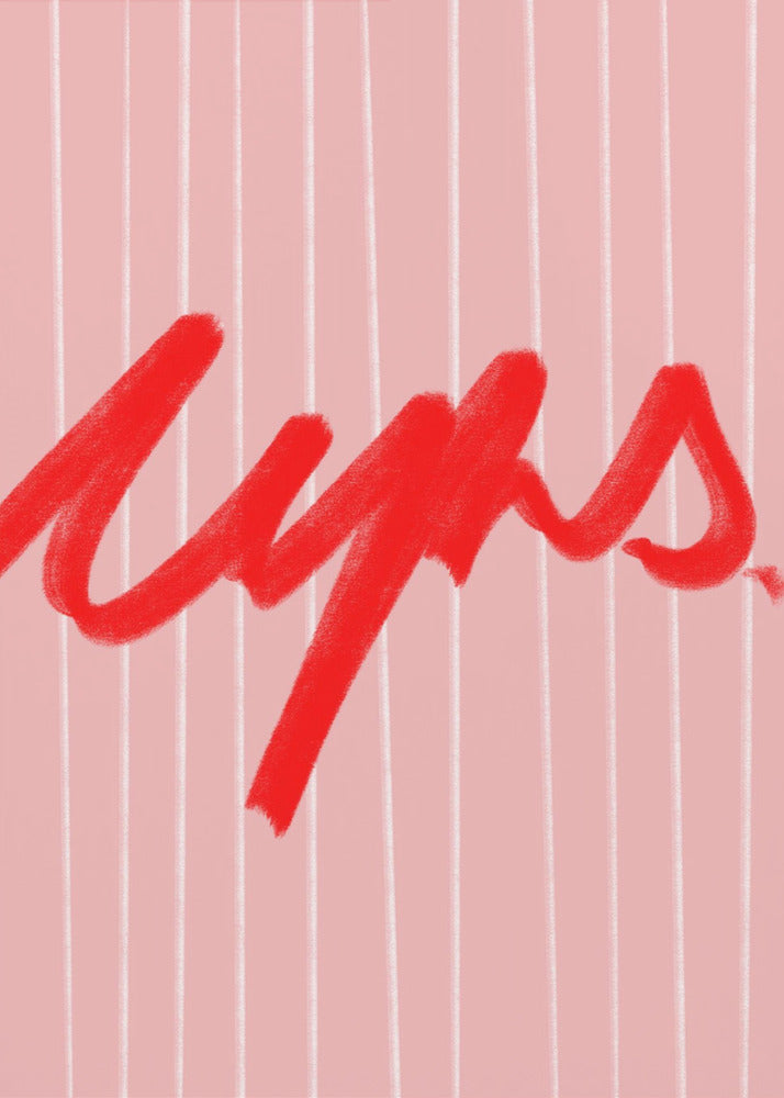 Bold Red Whispers | Poster