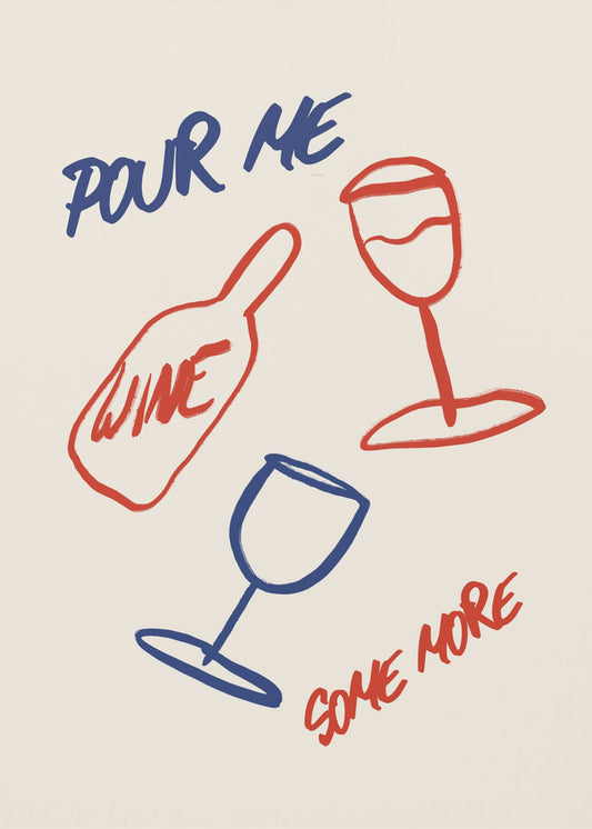 Sips and Scribbles | Poster