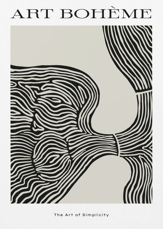 Flowing Stripes | Poster