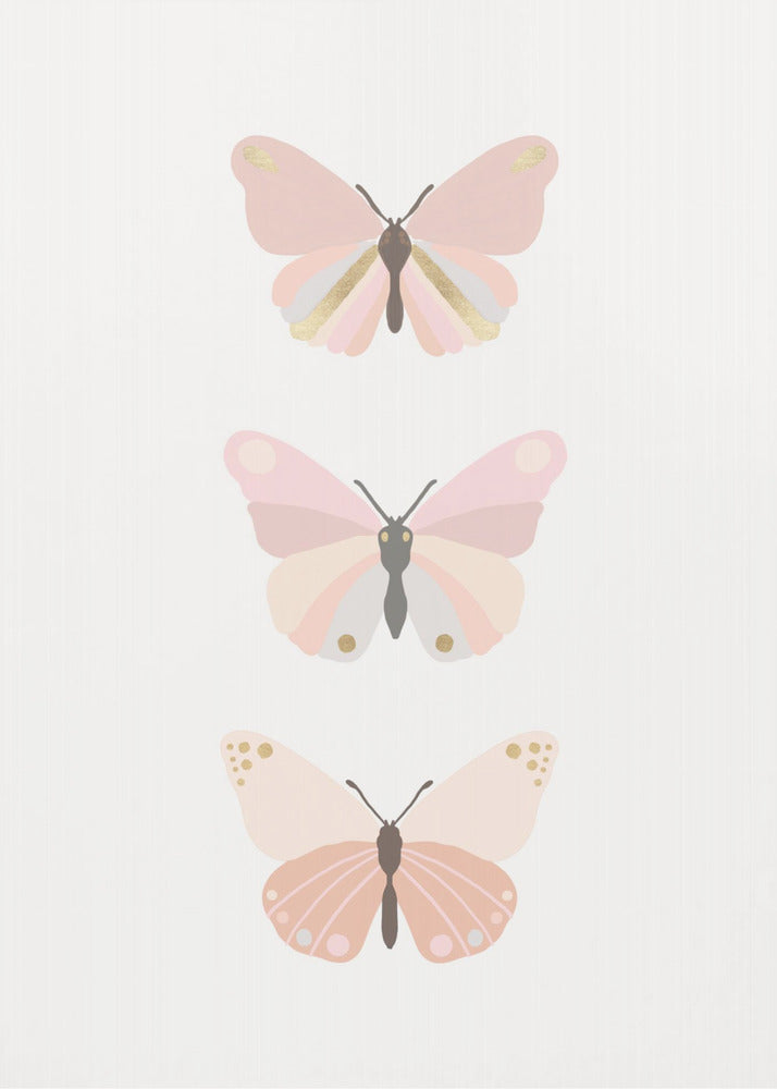 Vlinder 4 | Canvas