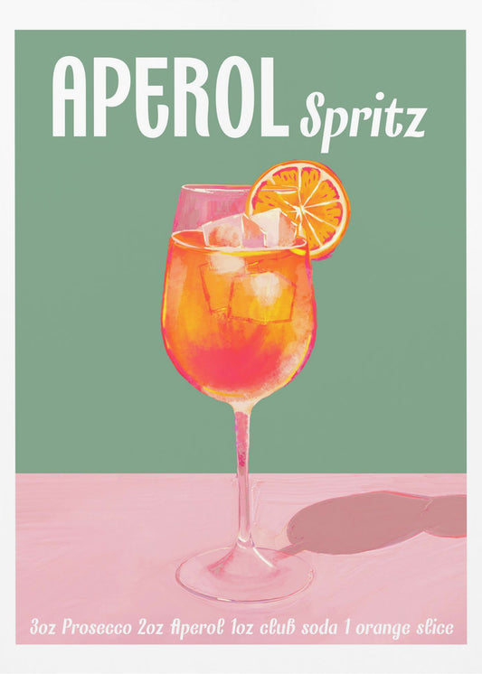 Aperol Spritz Cocktail | Poster