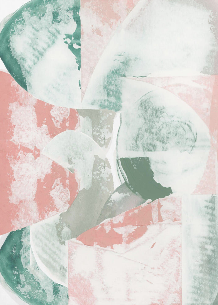 Pastel Fluisteringen | Canvas