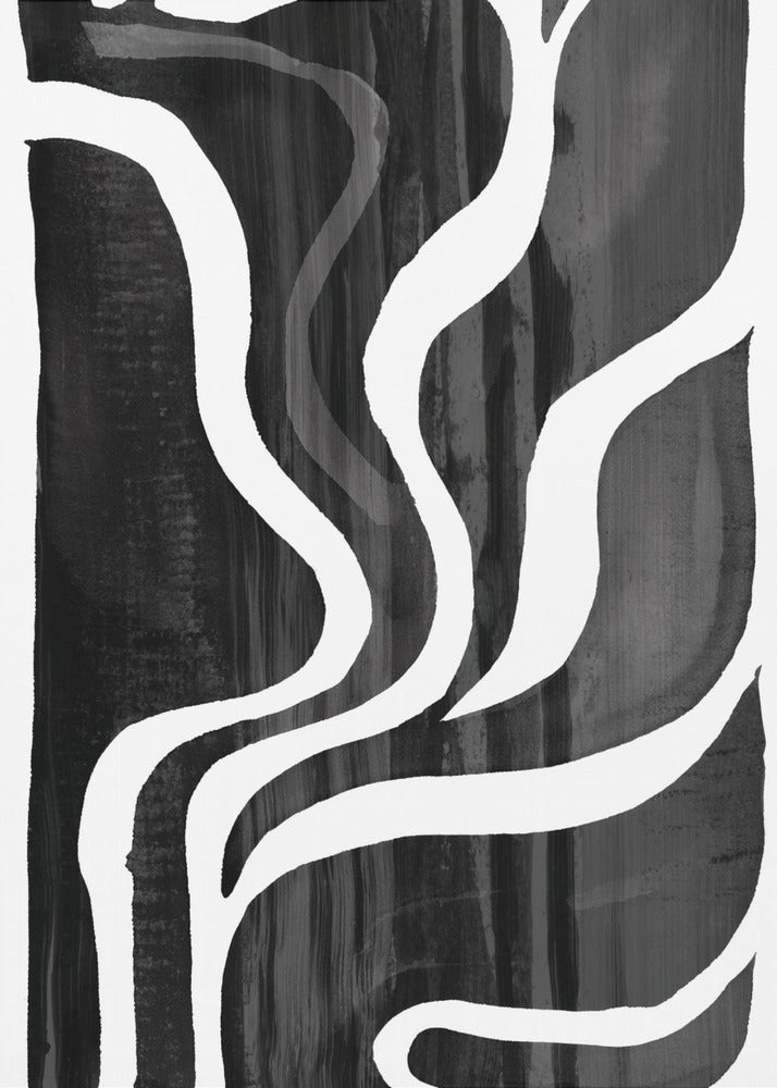 Monochrome beweging | Canvas