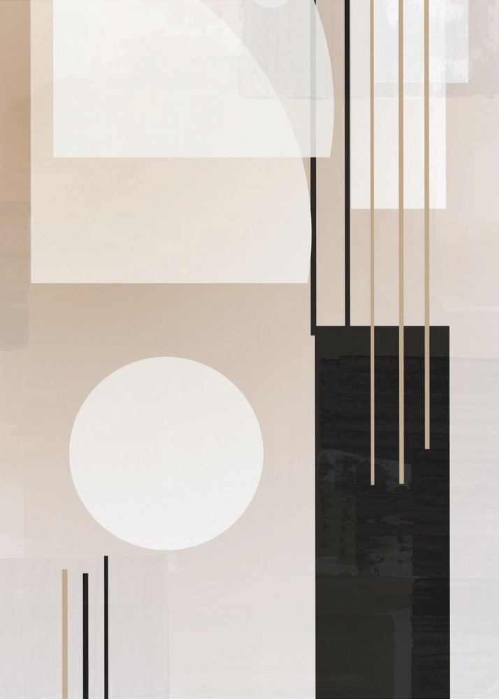 Minimalistische geometrie | Canvas