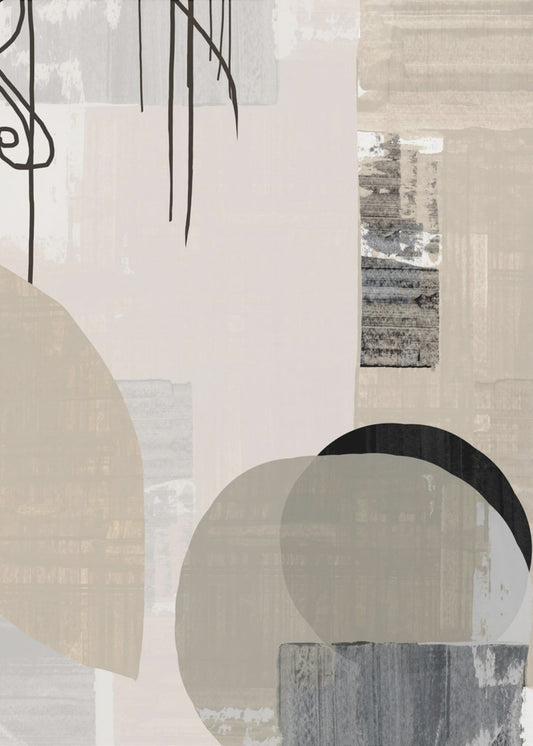 Monochrome Fluidity | Poster