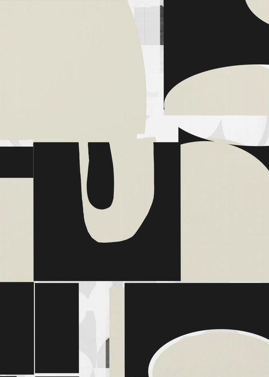 Geassembleerde abstractie | Poster