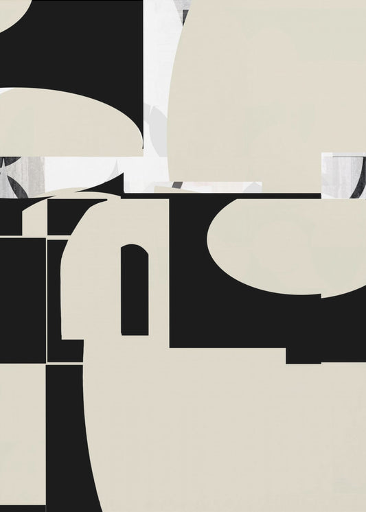 Geassembleerde abstractie | Poster