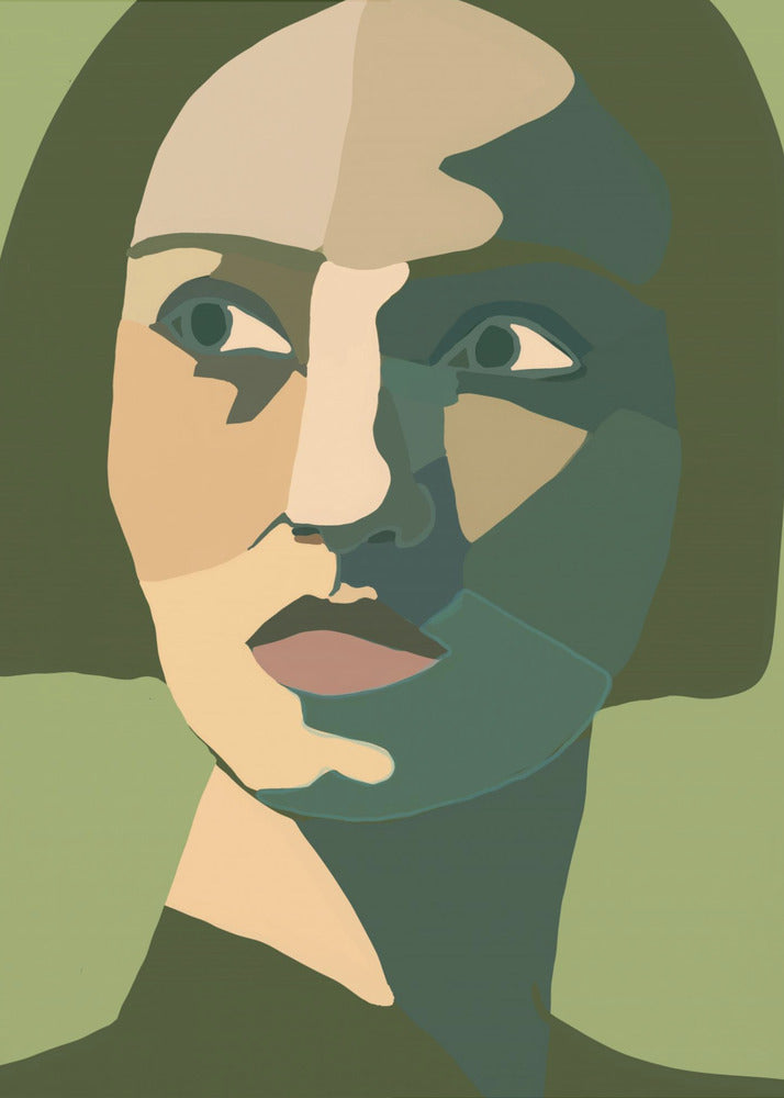 Portret van dame | Canvas