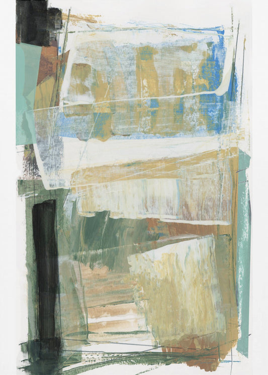 Chromatische vlakken | Poster