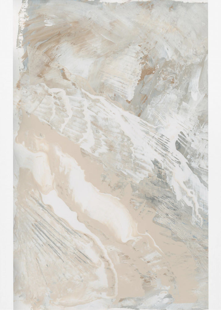 Getextureerde getijden | Canvas