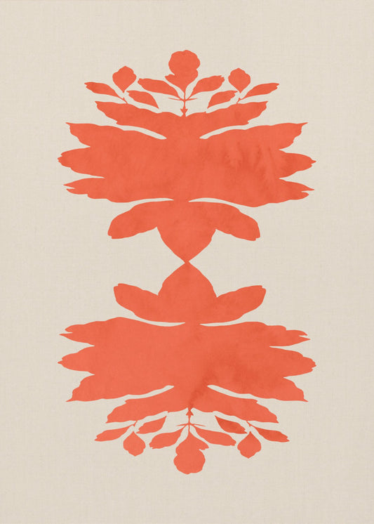 Symmetrische bloei | Poster