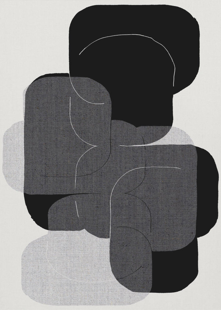 Monochrome lagen | Poster
