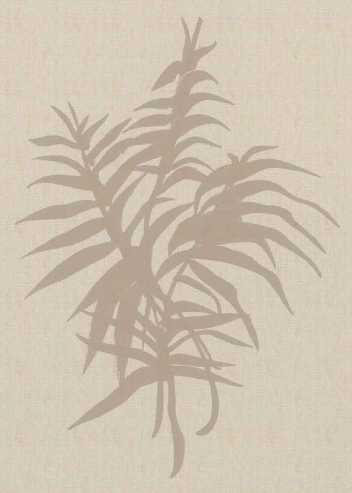 Plant Neutraal | Canvas