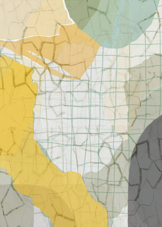 Terrestrische traceringen | Canvas