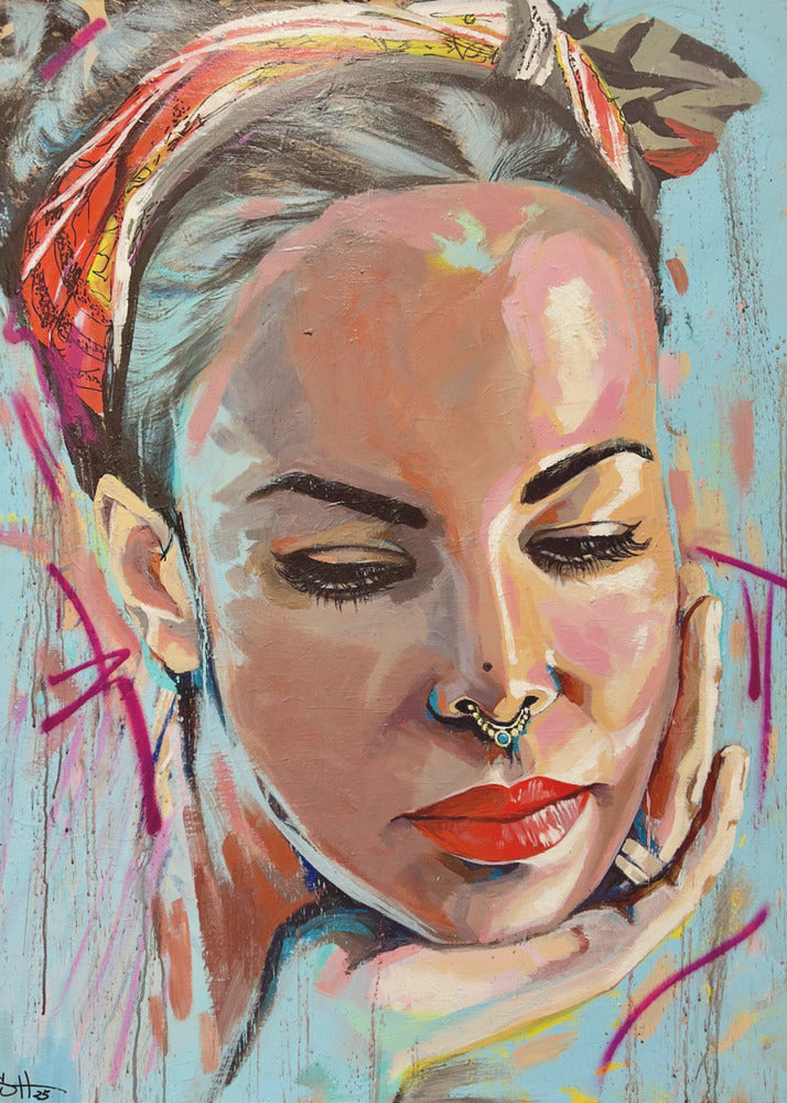 Stijlvolle vrouw | Poster