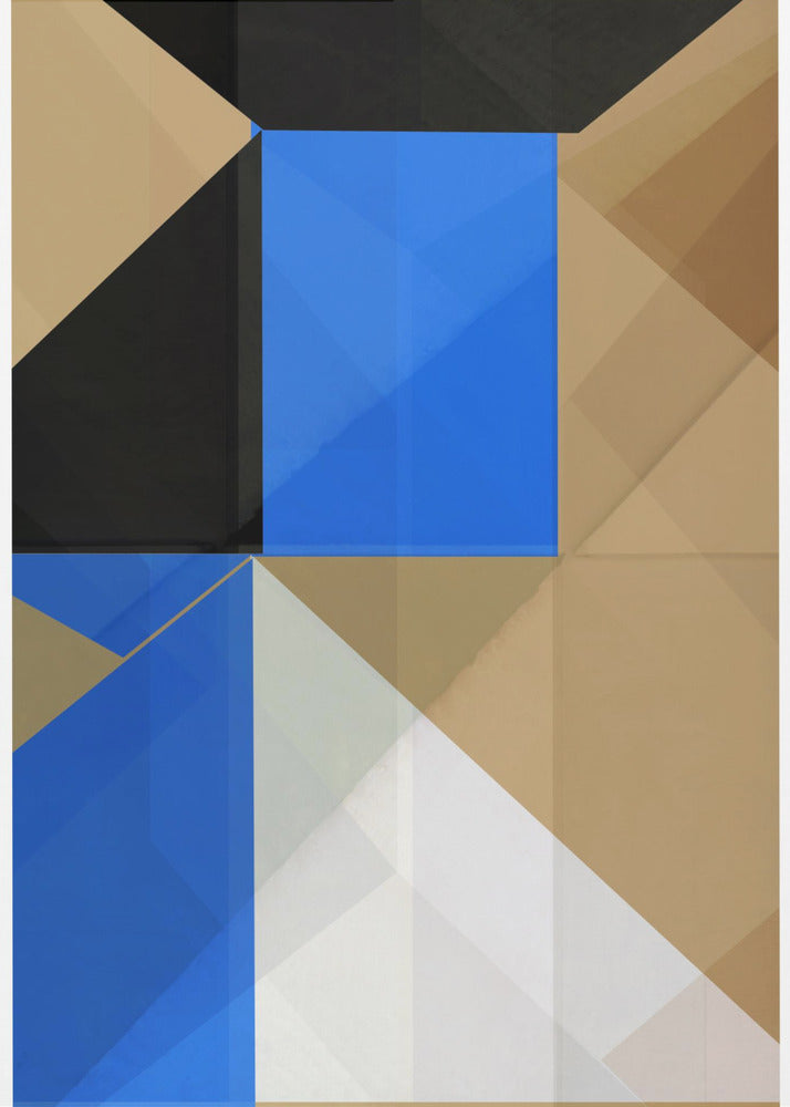Kobaltgeometrie | Canvas