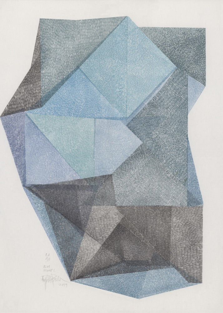 Blauwe Steen I. | Poster