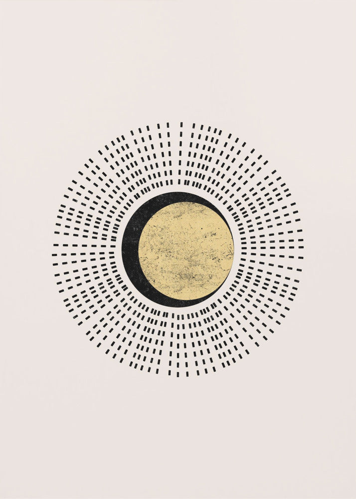 Minimalist Sun | Canvas