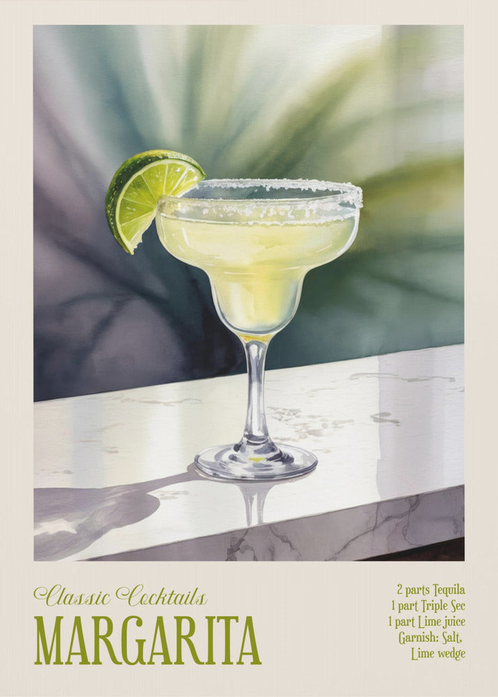 Klassieke cocktails - Margarita | Canvas