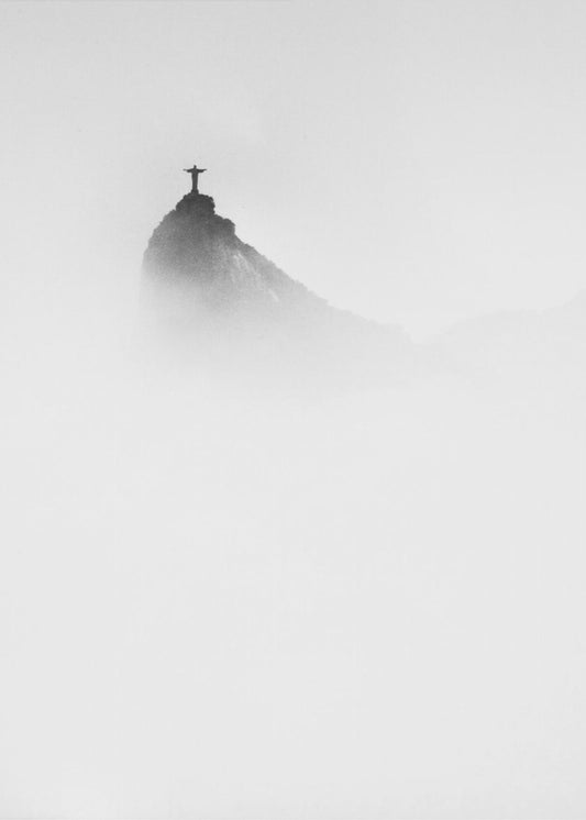 Cristo in the mist | Canvas