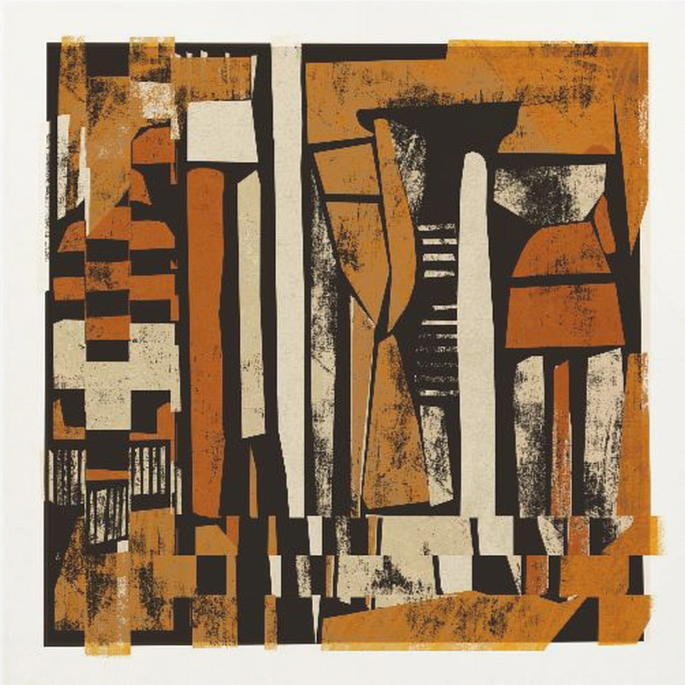 Abstracte harmonie | Canvas