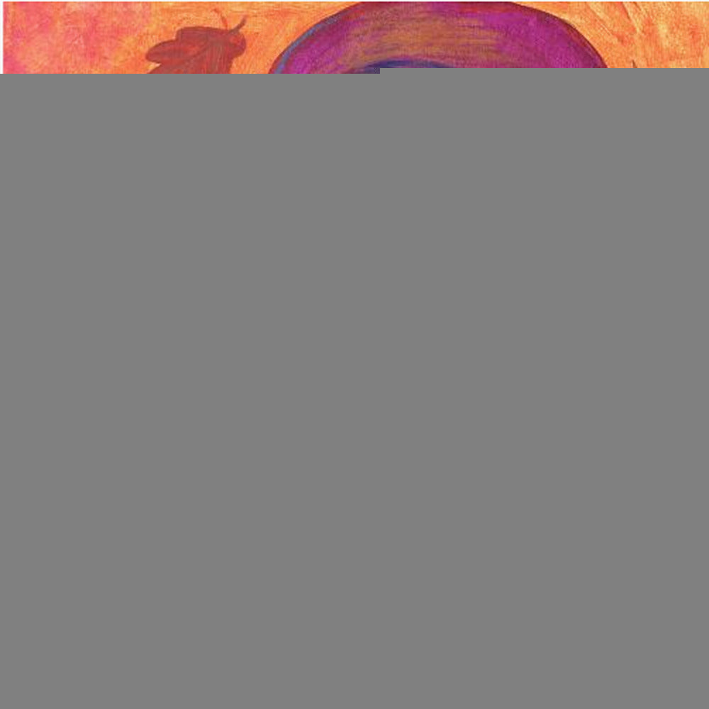 Modern Autumn portrait Woman with Cat | Canvas