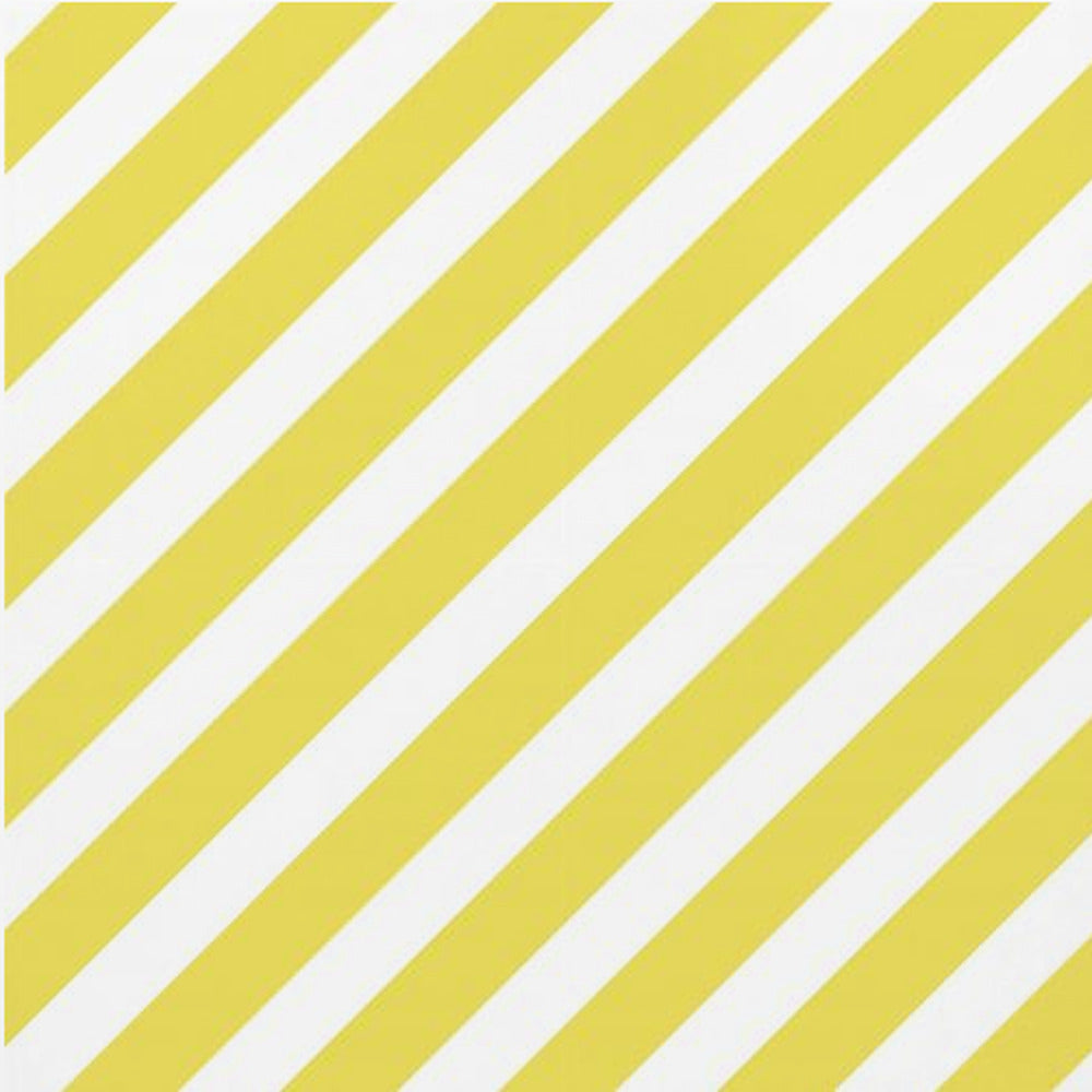 Gele en witte strepen | Canvas