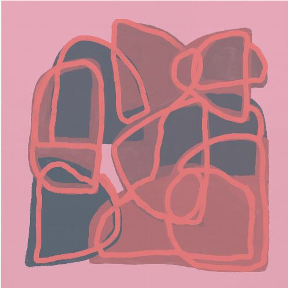 Roze Abstract | Canvas