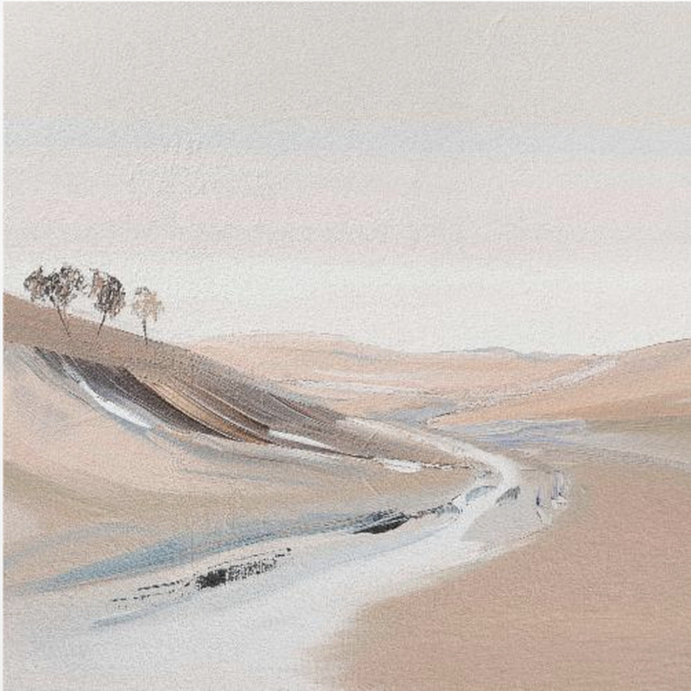 Boerderijzicht IV | Canvas