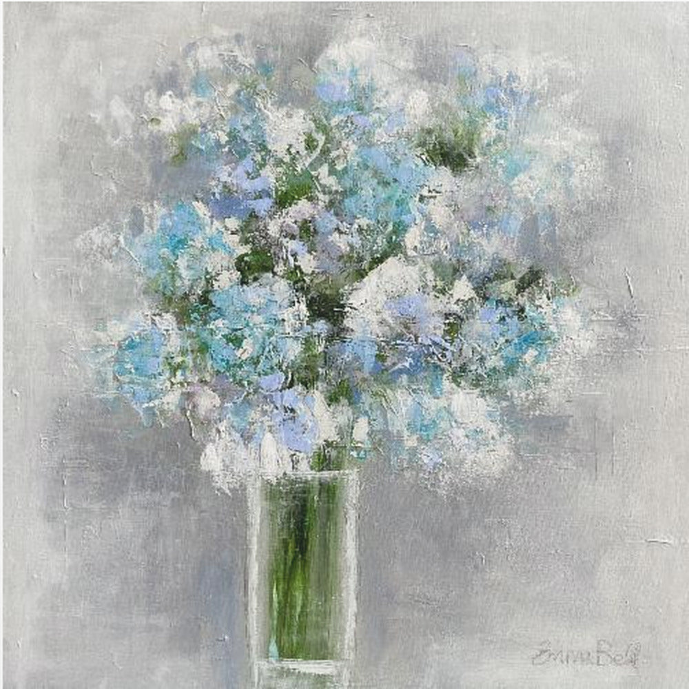 Bouquet of Flowers in a Glass Vase | Poster