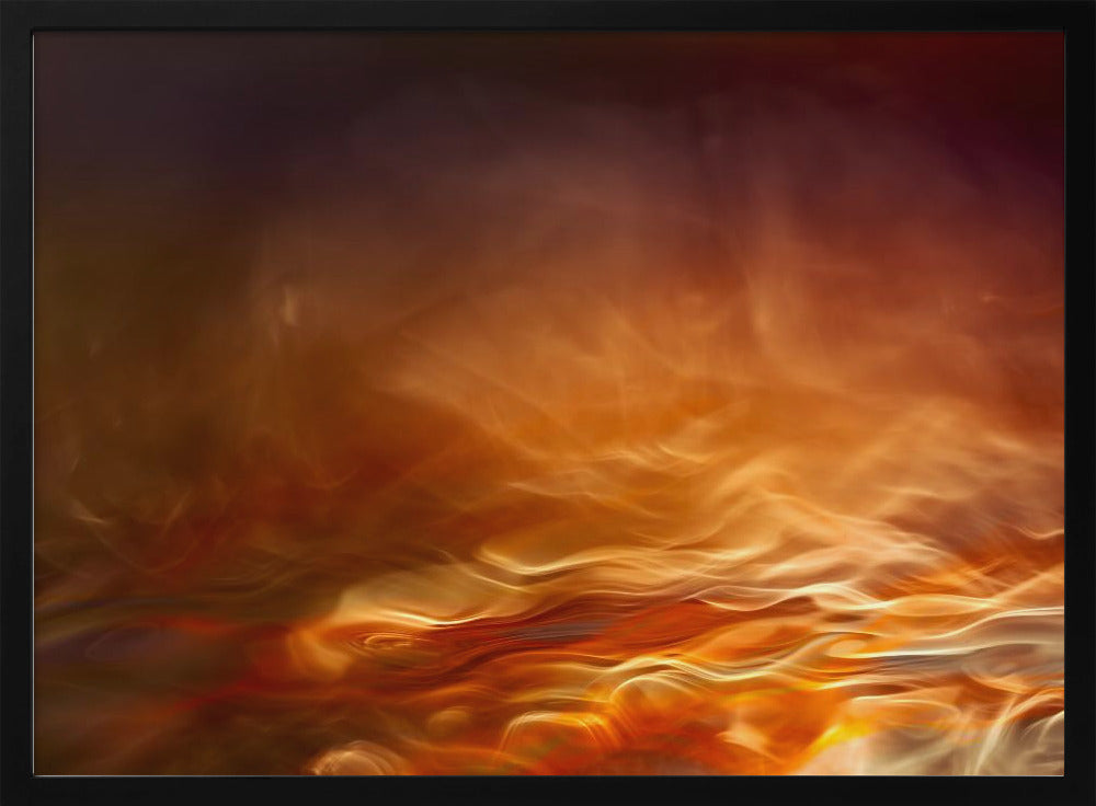 Brandend water | Poster