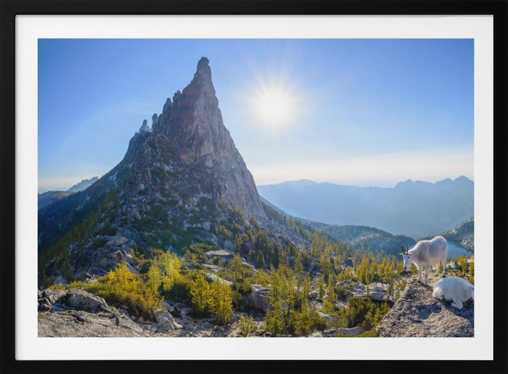 Betovering: Panorama van de Prusikpas | Poster