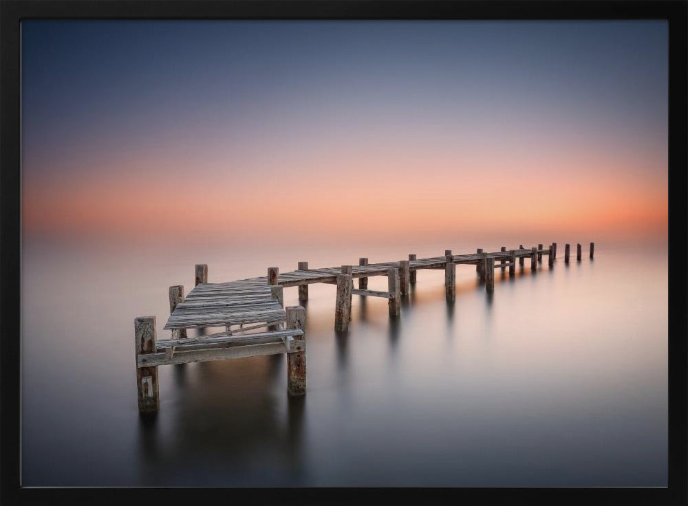 Oude pier II | Poster