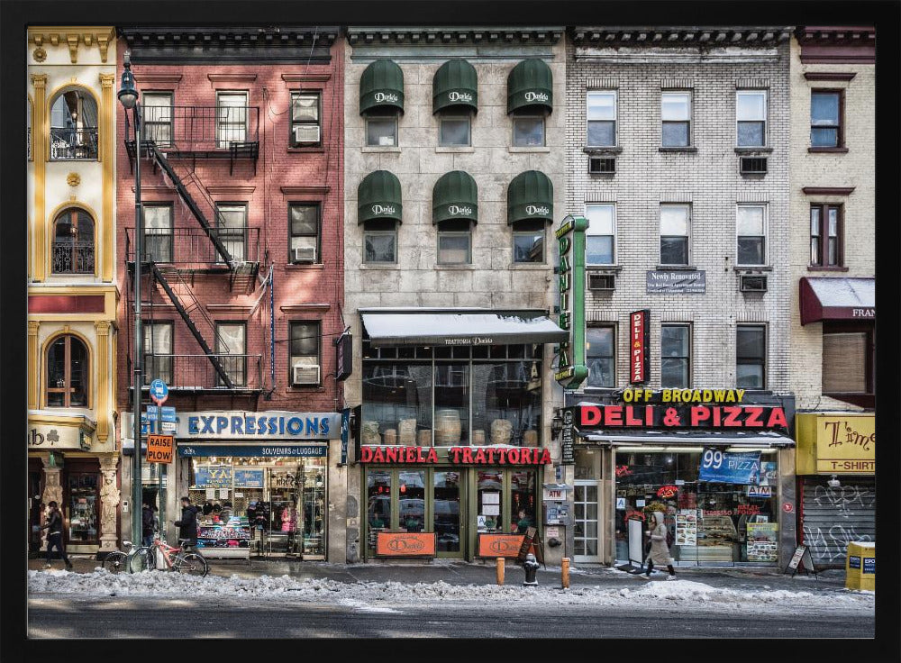 Een koude dag in New York | Poster