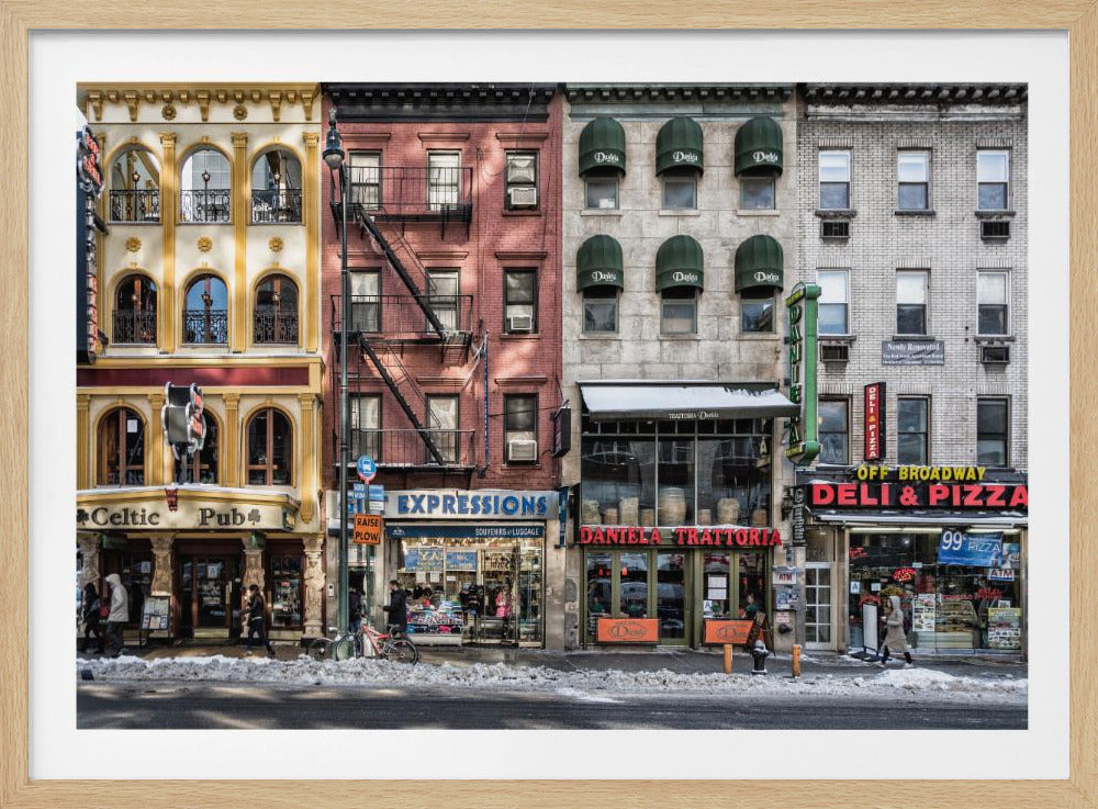 Een koude dag in New York | Poster